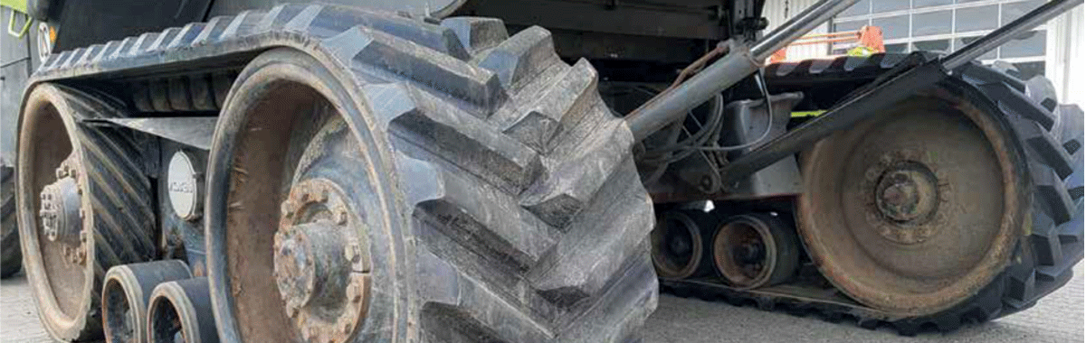 rechapage des roues et chenilles agricoles